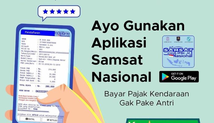 Cara Bayar Pajak Motor Online Dengan Samsat Online Nasional