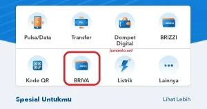 cara bayar virtual account bri lewat m-banking brimo