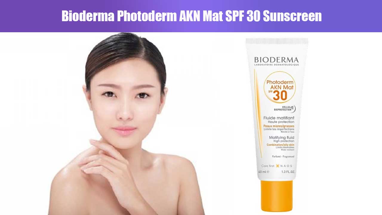 Bioderma Photoderm AKN Mat SPF 30 Sunscreen untuk Kulit Berminyak dan Berjerawat
