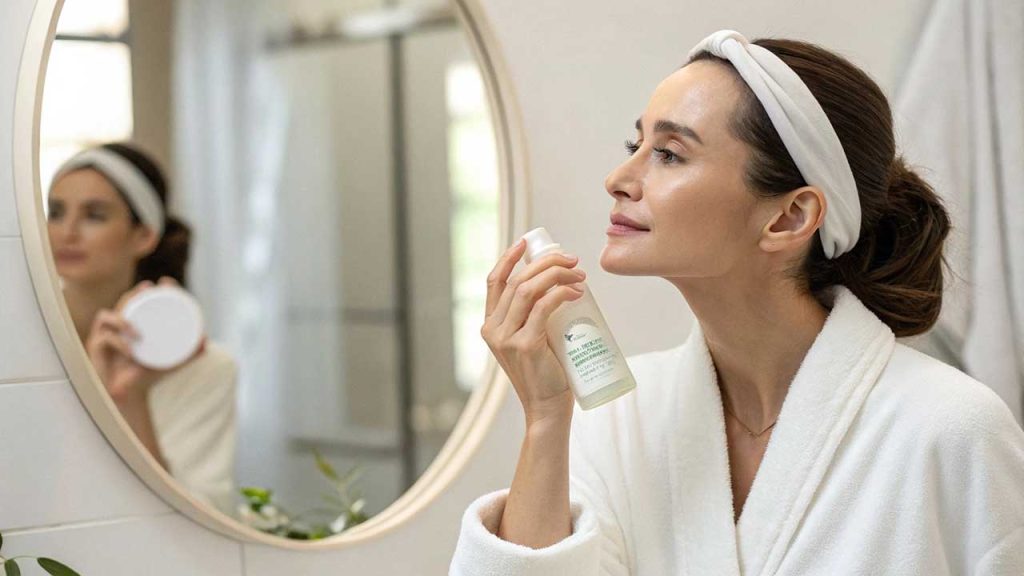 Toner dalam Tahapan Skincare Malam Hari