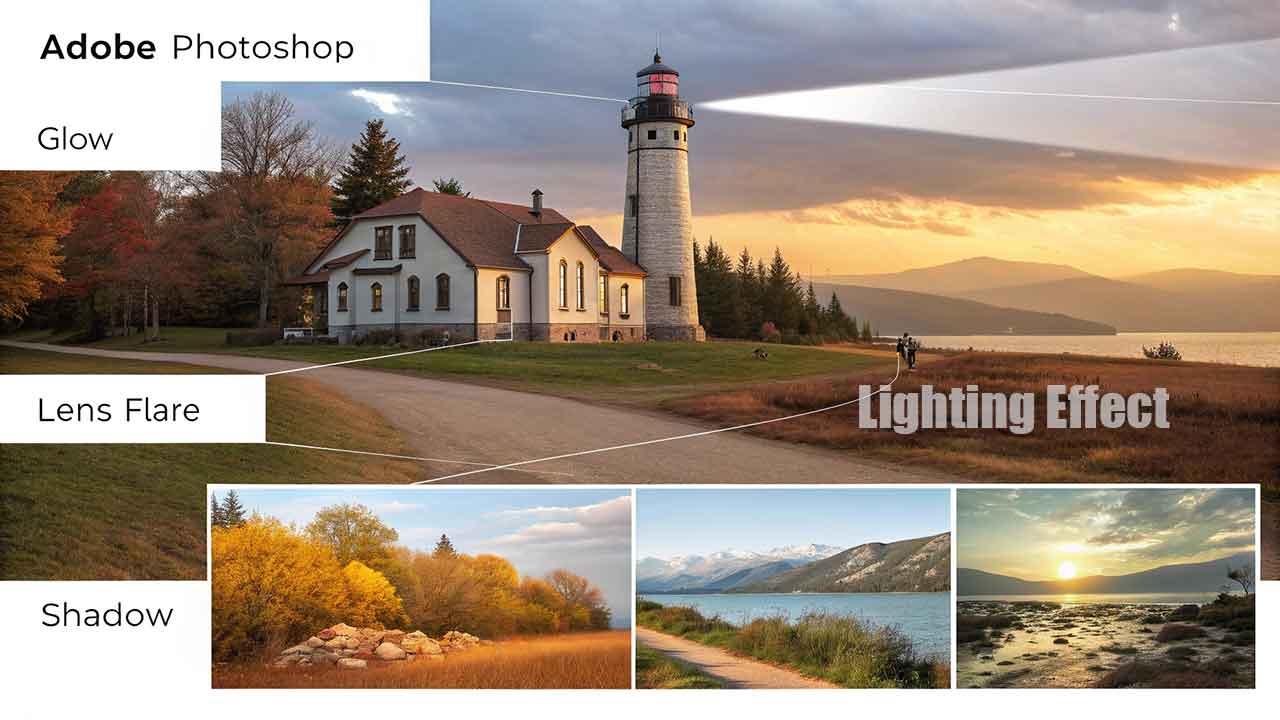 Lighting Effect pada Adobe Photoshop untuk Hasil Desain Lebih Dramatis