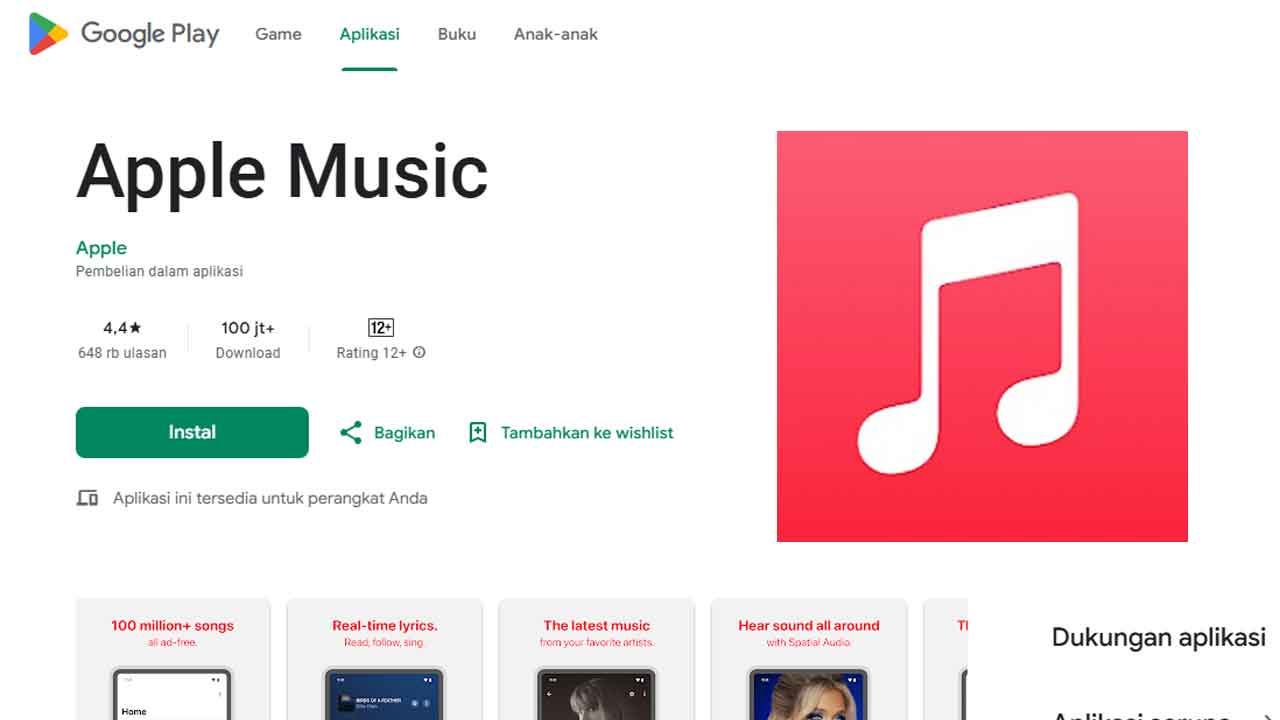 Aplikasi Apple Music untuk Pengguna di Era Digital