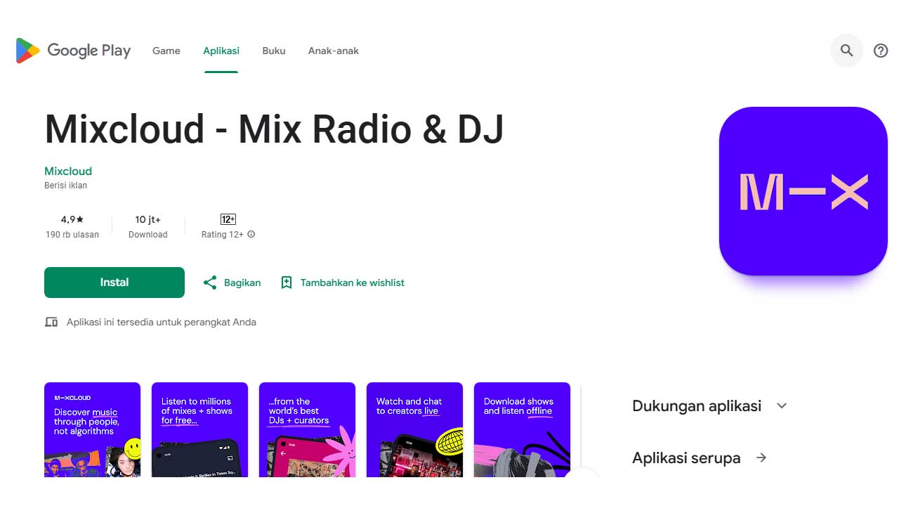 Aplikasi Mixcloud: Fitur, Kelebihan, dan Cara Menggunakannya