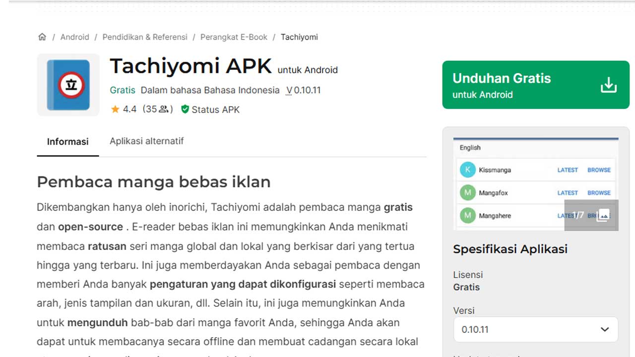 Aplikasi Tachiyomi: Solusi Praktis Baca Manga di Android