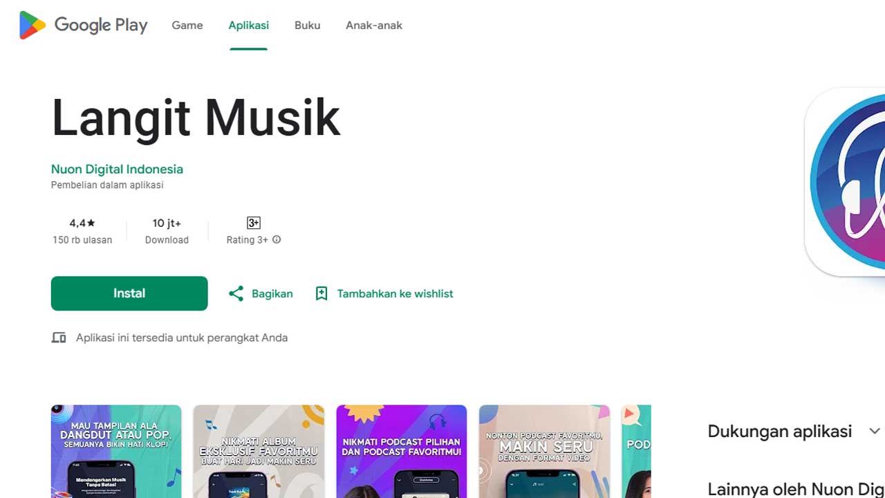 Mengenal Aplikasi Langit Musik: Solusi Streaming Musik Legal Karya Anak Bangsa