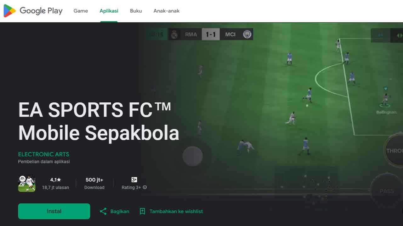 Inilah Aplikasi Game EA Sports FC Mobile: Pengalaman Sepak Bola Digital di Genggaman Anda