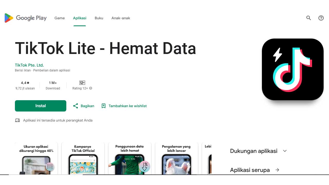 Mengenal Aplikasi TikTok Lite: Solusi Hemat Kuota untuk Pengguna Smartphone
