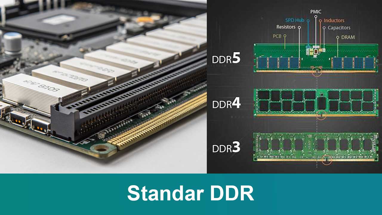 Mengenal Standar DDR: Perbandingan Lengkap DDR3, DDR4 & DDR5 untuk PC Hebat