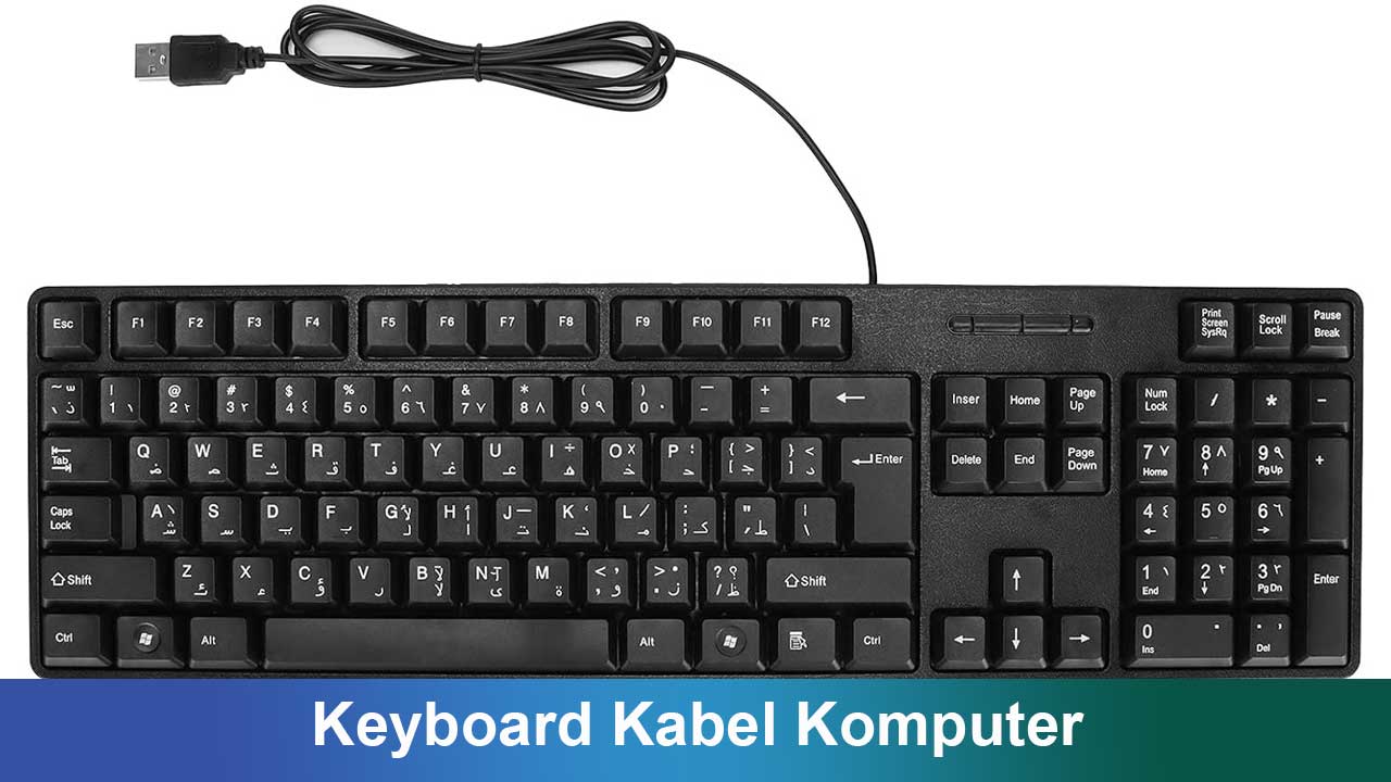 Apa itu Keyboard Kabel Komputer: Panduan Lengkap Fungsi, Jenis, dan Kelebihannya