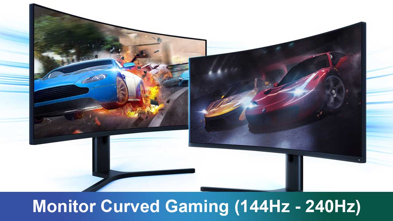 Monitor Curved Gaming 144Hz – 240Hz: Pengalaman Imersif untuk Gamer Modern
