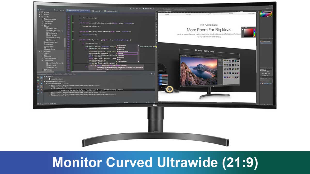 Monitor Curved Ultrawide (21:9): Pengalaman Sinematik di Meja Kerja dan Gaming