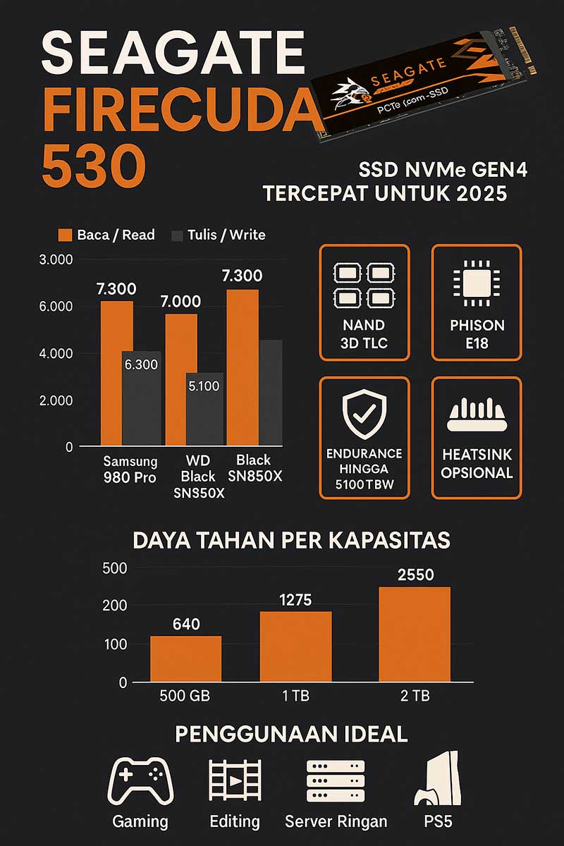infografis Seagate FireCuda 530