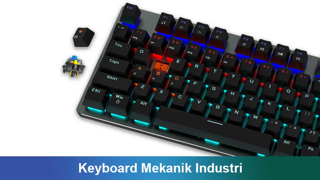 Keyboard Mekanik Industri: Solusi Tangguh untuk Produktivitas Tinggi di Lingkungan Kerja Modern