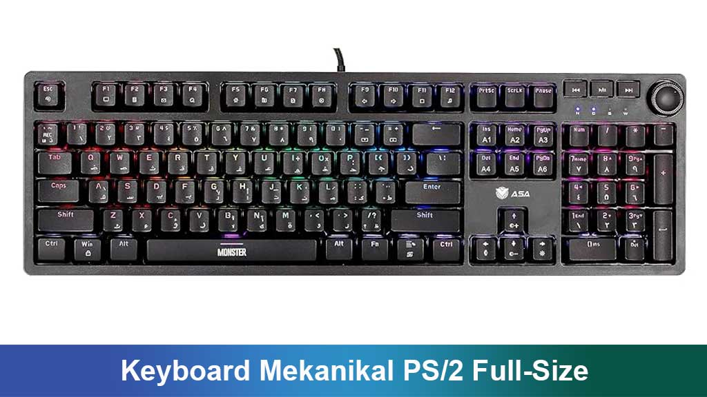 Keyboard Mekanikal PS/2 Full-Size: Pilihan Tepat untuk Penggemar Teknologi dan Nostalgia