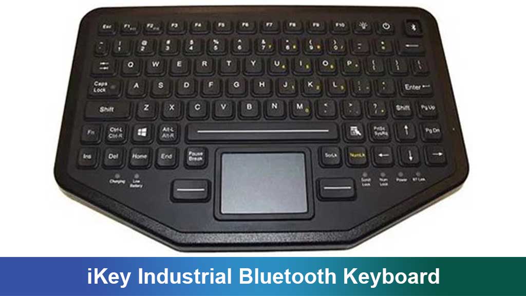 iKey Industrial Bluetooth Keyboard: Solusi Keyboard Tangguh untuk Industri Modern