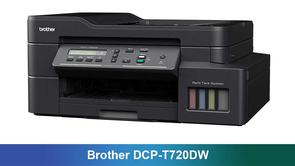 Brother DCP-T720DW: Printer Multifungsi Hemat Tinta & Fitur Dupleks