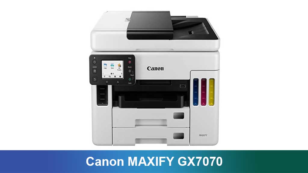 Canon MAXIFY GX7070: Printer All-in-One Canggih untuk Bisnis Modern dan Produktivitas Tanpa Batas