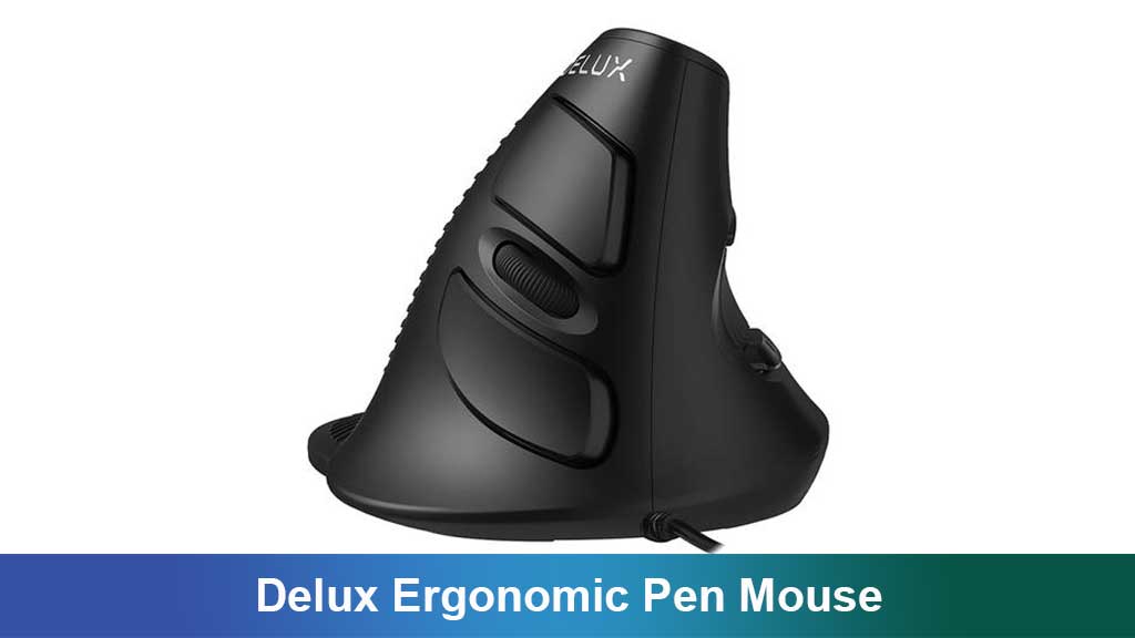 Delux Ergonomic Pen Mouse