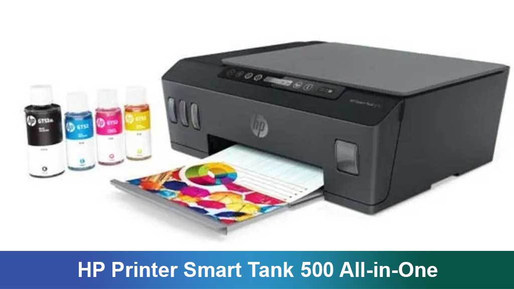 HP Smart Tank 500 All-in-One: Printer Multifungsi Hemat & Andal untuk Rumah & Kantor