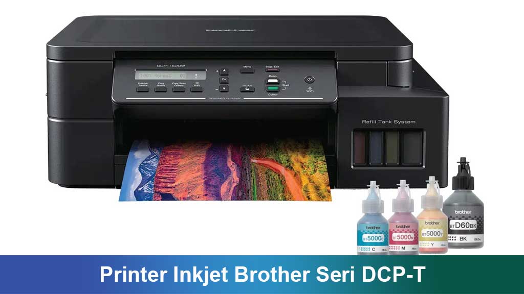 Printer Inkjet Brother Seri DCP-T: Solusi Hemat dan Andal untuk Kebutuhan Cetak Modern